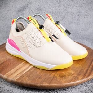 $139 NEW Clove Women's Classic Nursing Sneakers in Lemon Aid Limited Ed Sz 8